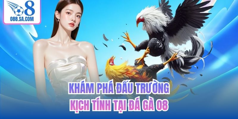 Khám phá đấu trường kịch tính tại Đá gà O8